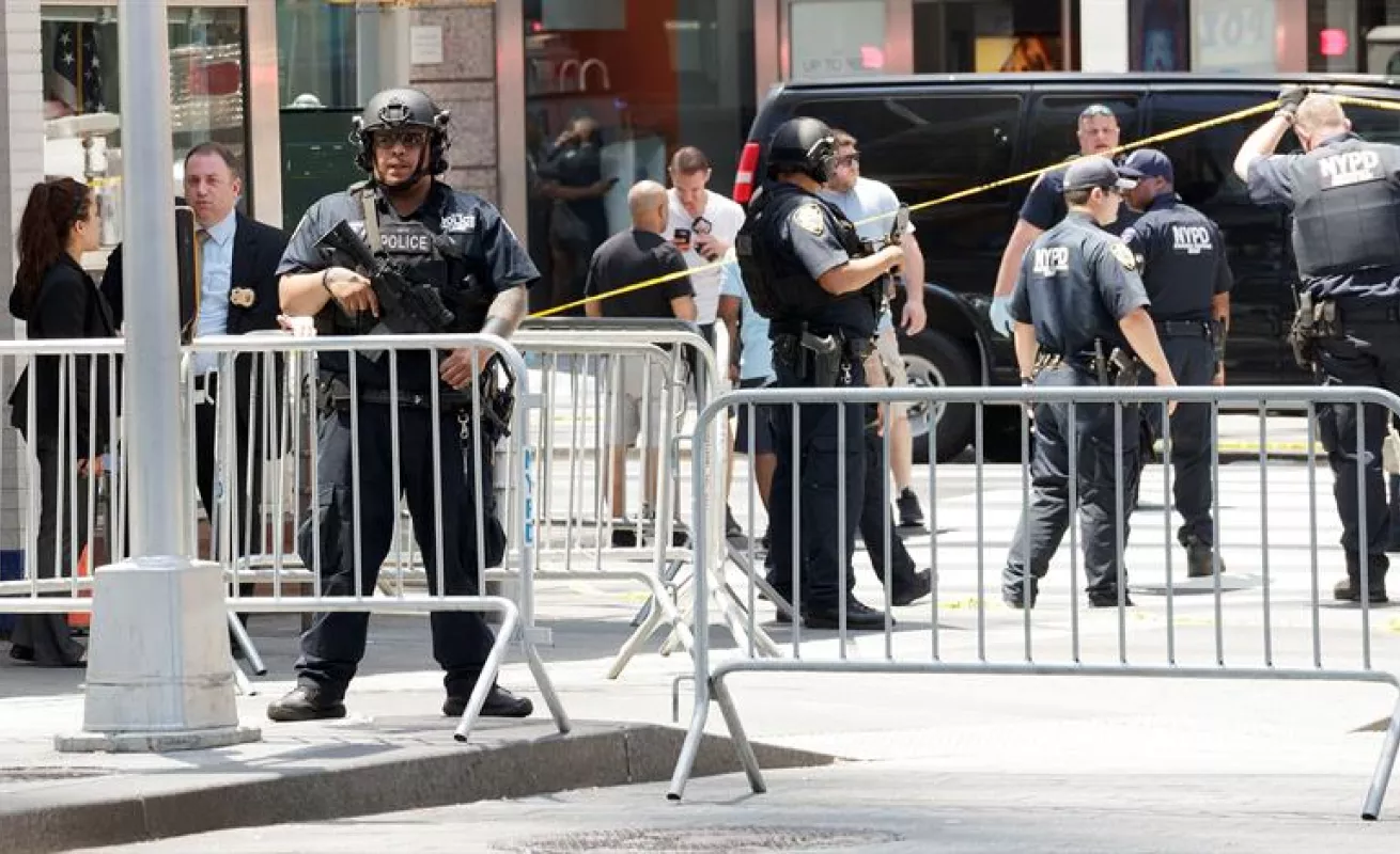 #GaleriaCri Divulgan imágenes del atropello múltiple en Times Square