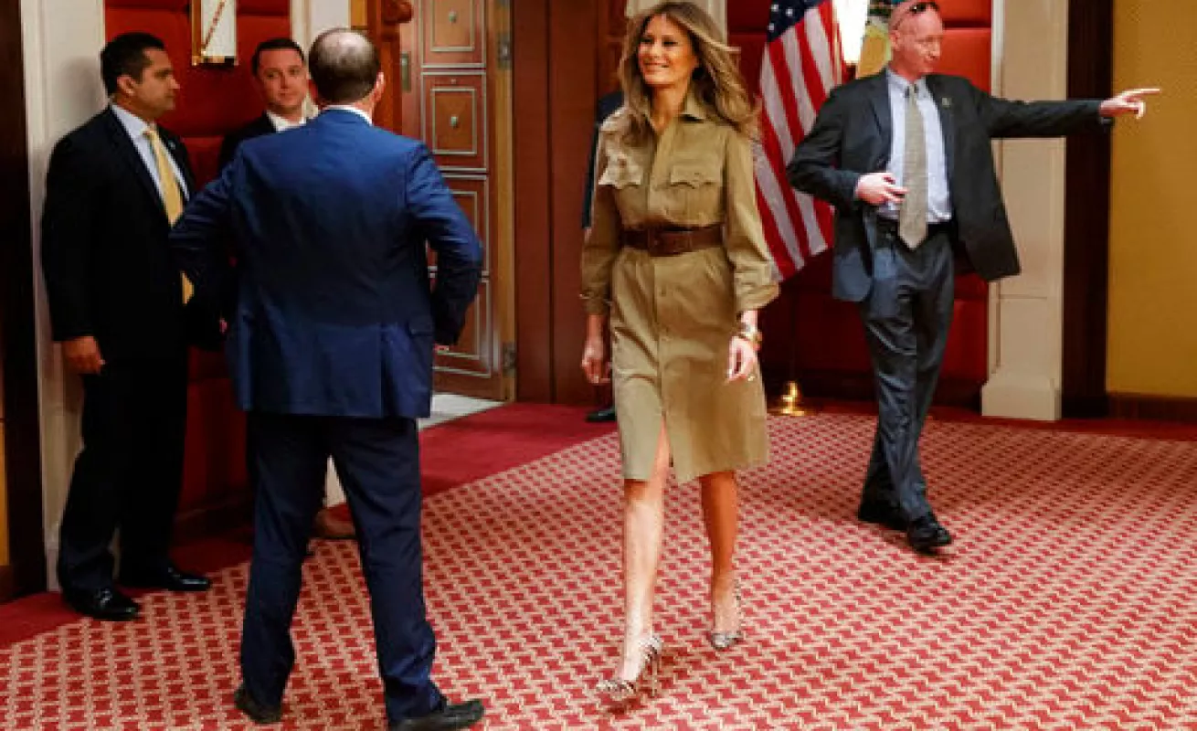 #GaleriaCri  Melania Trump, belleza y elegancia