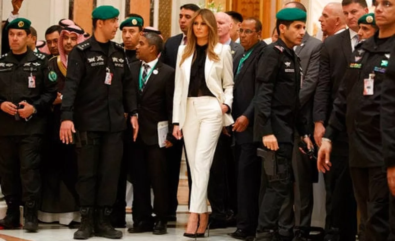 #GaleriaCri  Melania Trump, belleza y elegancia