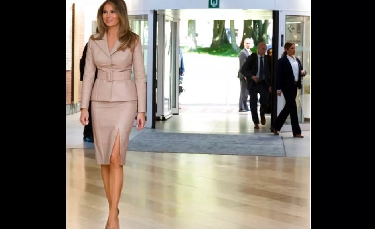 #GaleriaCri  Melania Trump, belleza y elegancia