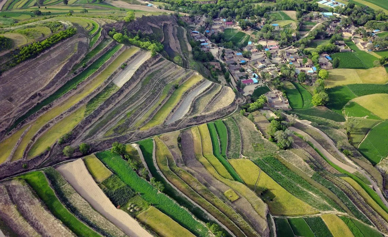 #GaleriaCri Lindo paisaje de Zhagana, Gansu