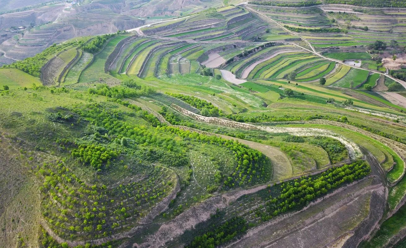 #GaleriaCri Lindo paisaje de Zhagana, Gansu
