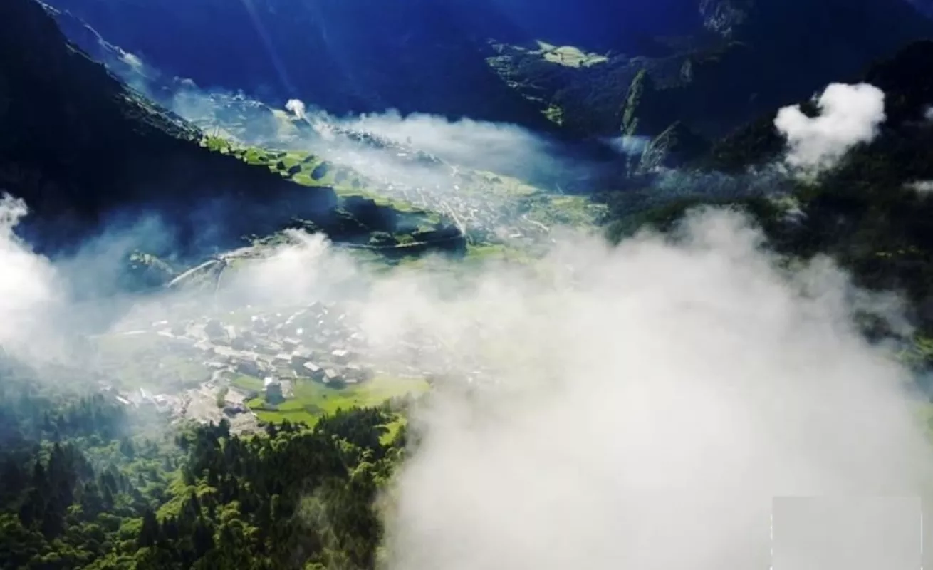 #GaleriaCri Lindo paisaje de Zhagana, Gansu