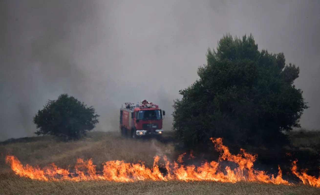 #GaleriaCri Incendios forestales en Atenas