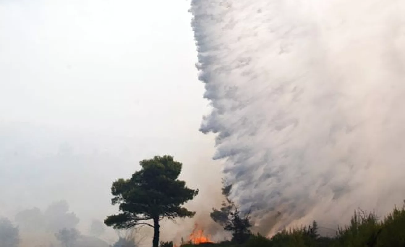 #GaleriaCri Incendios forestales en Atenas