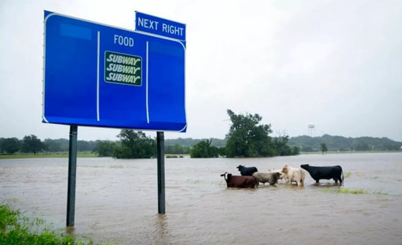 #GaleriaCri Texas bajo el agua tras el paso de Harvey