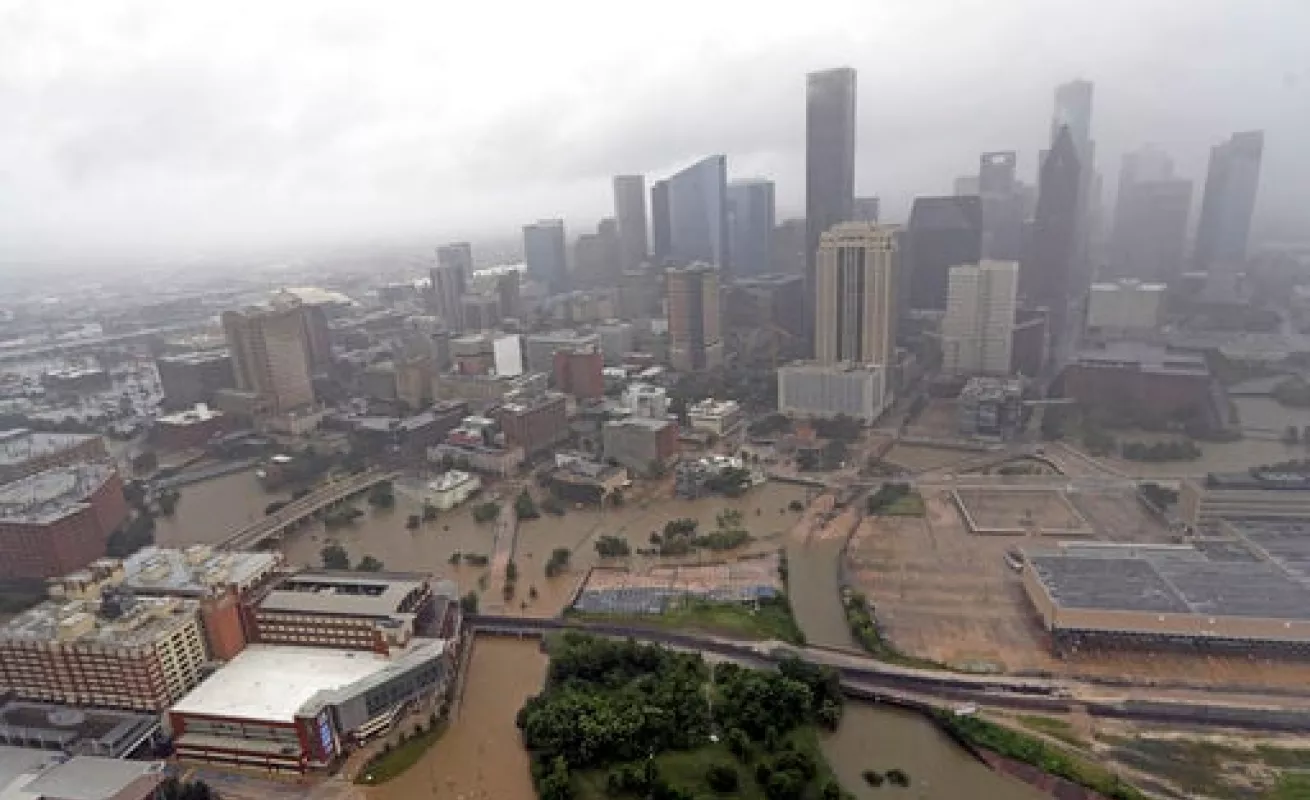 #GaleriaCri Houston bajo el agua tras el paso de Harvey