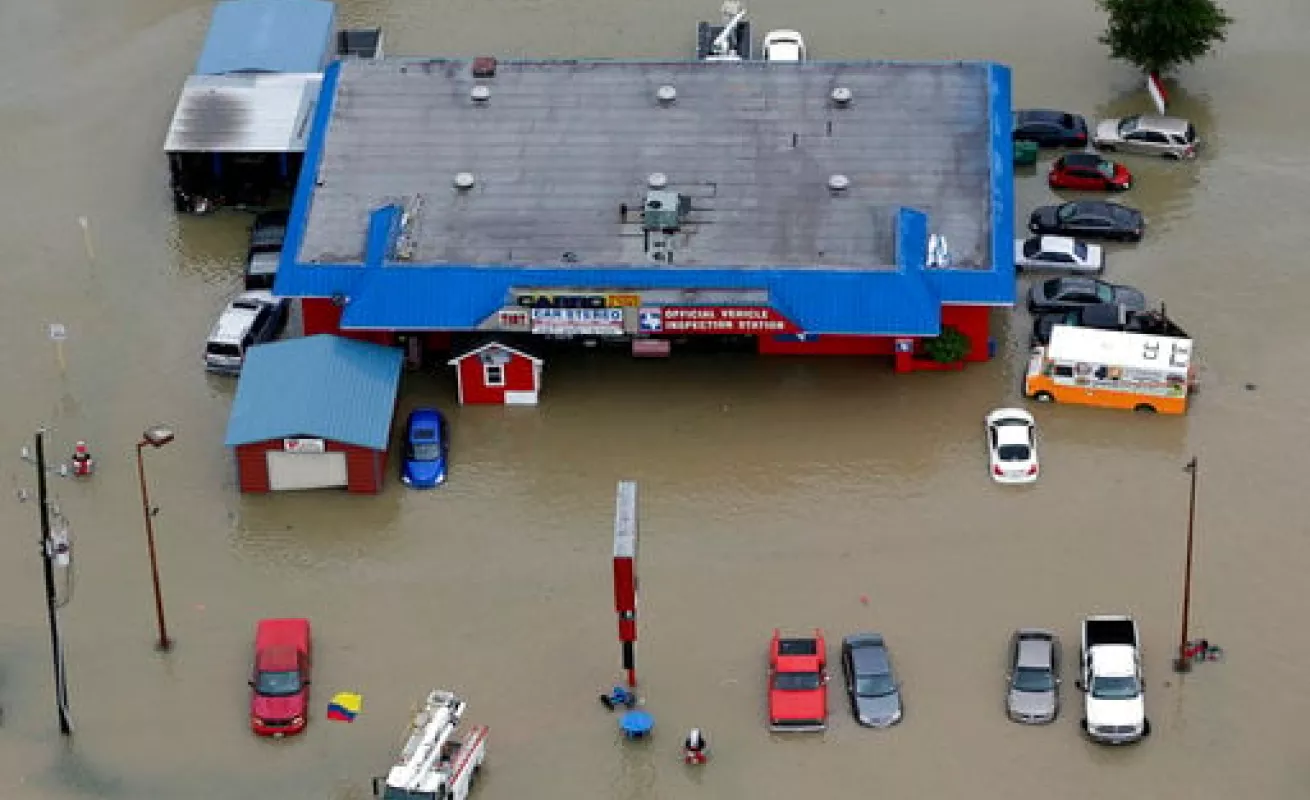 #GaleriaCri Houston bajo el agua tras el paso de Harvey