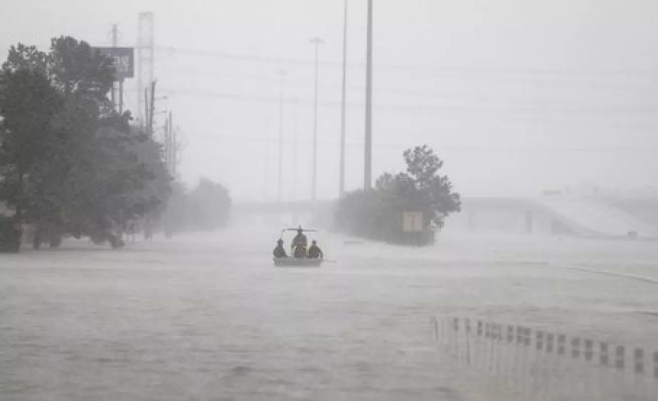 #GaleriaCri Houston bajo el agua tras el paso de Harvey