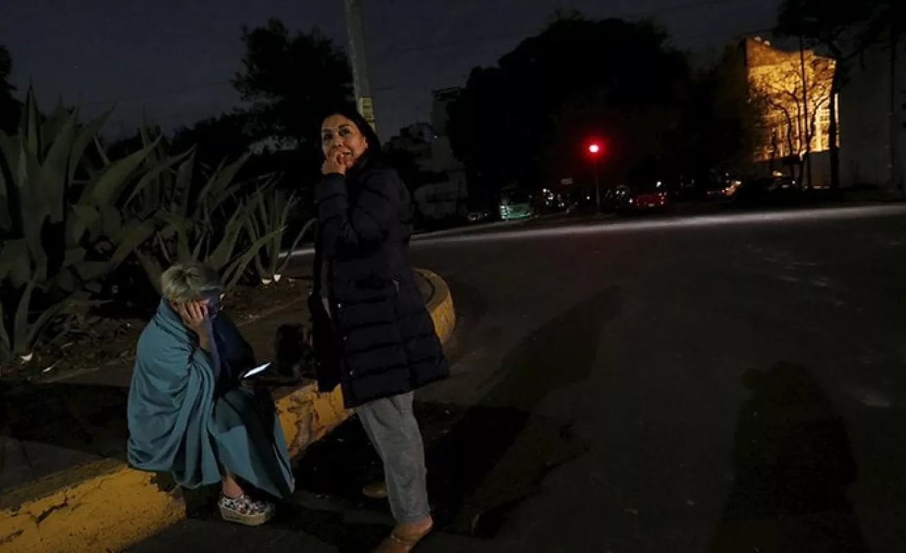 Las primeras imágenes tras terremoto en México 