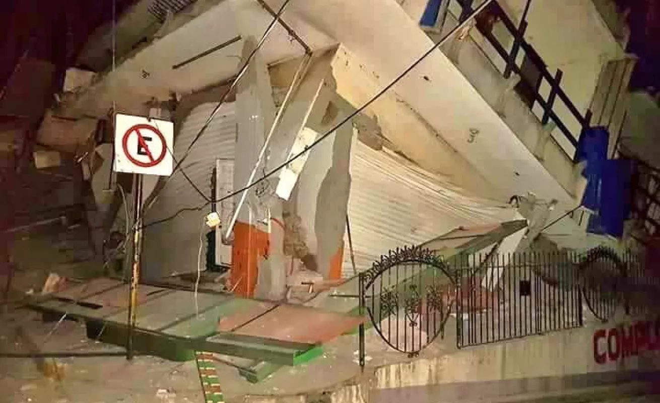 Las primeras imágenes tras terremoto en México 