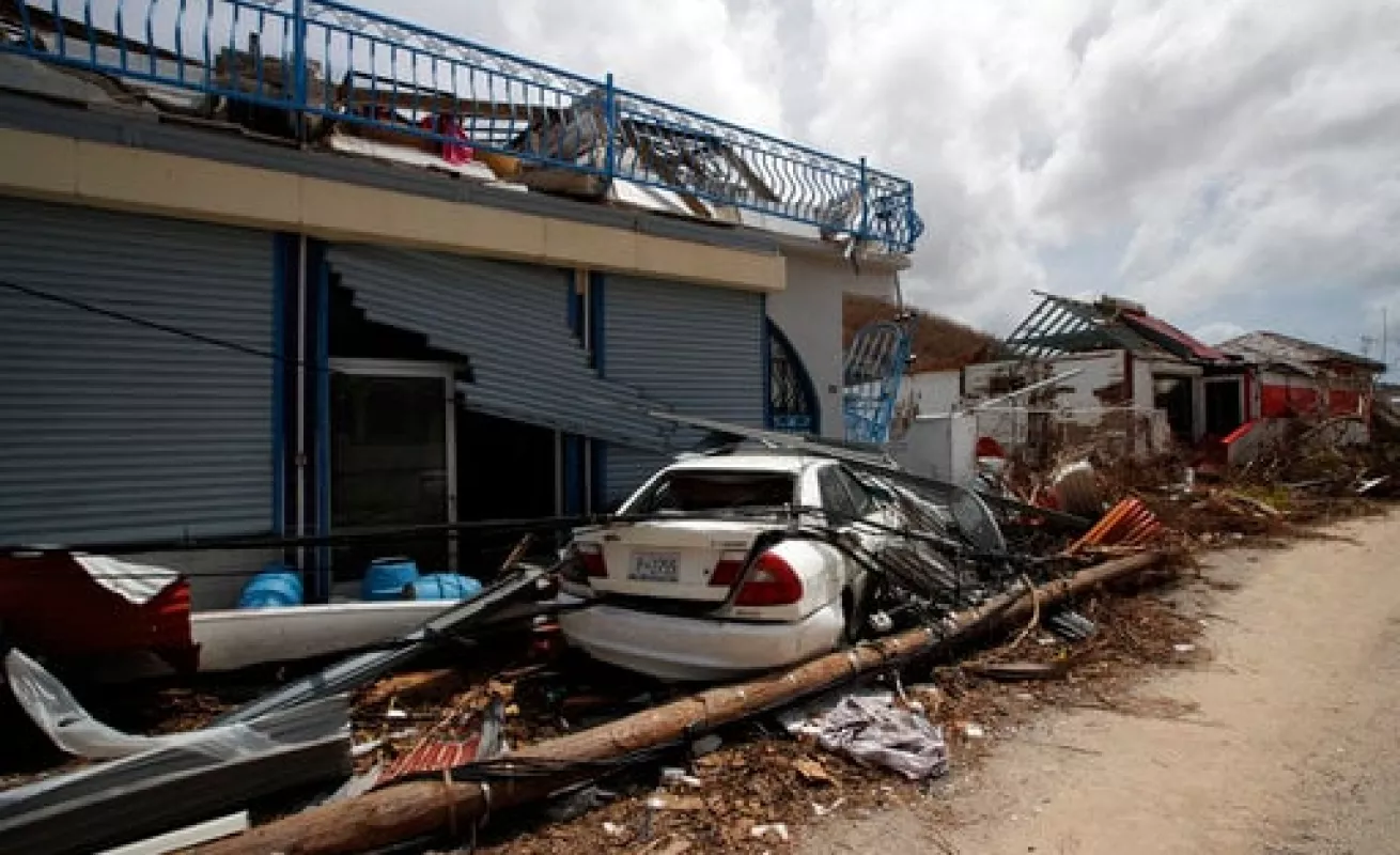 #GaleriaCri Devastación en isla San Martin por Irma