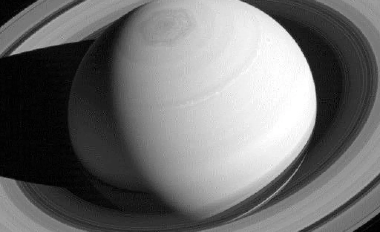 #GaleriaCri Saturno vista a través de la sonda Cassini