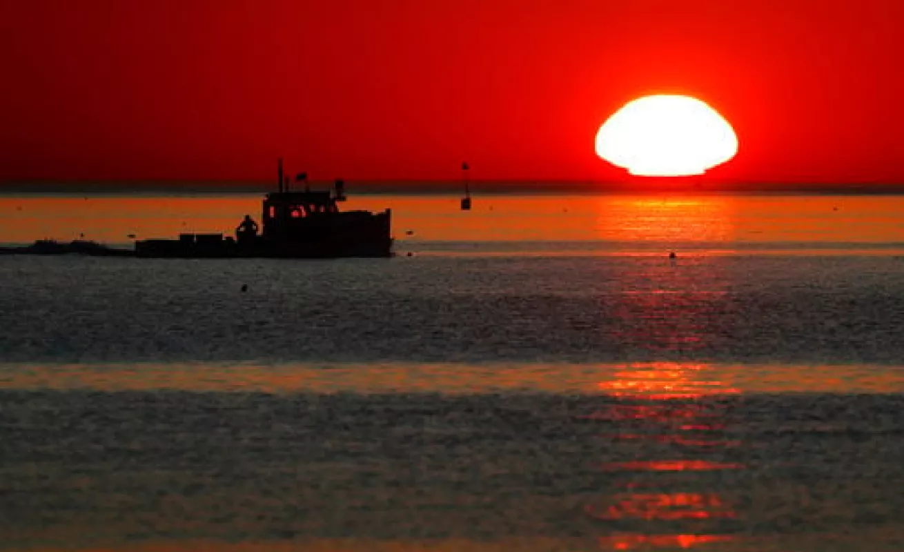 #GaleriaCri Tranquilidad al atardecer