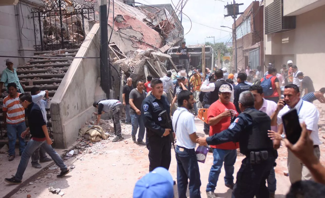 #GaleriaCri Sismo devasta varias ciudades de México