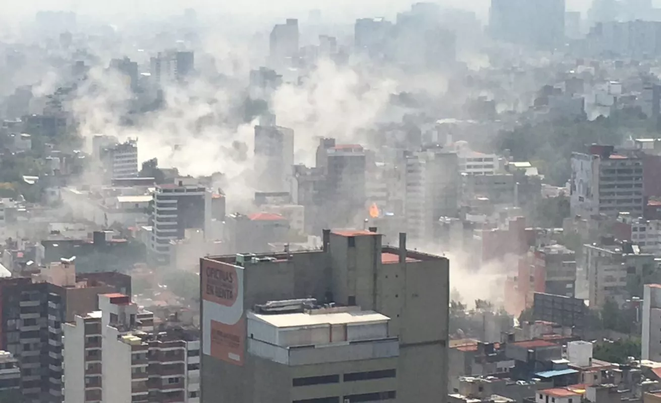 #GaleriaCri Sismo devasta varias ciudades de México