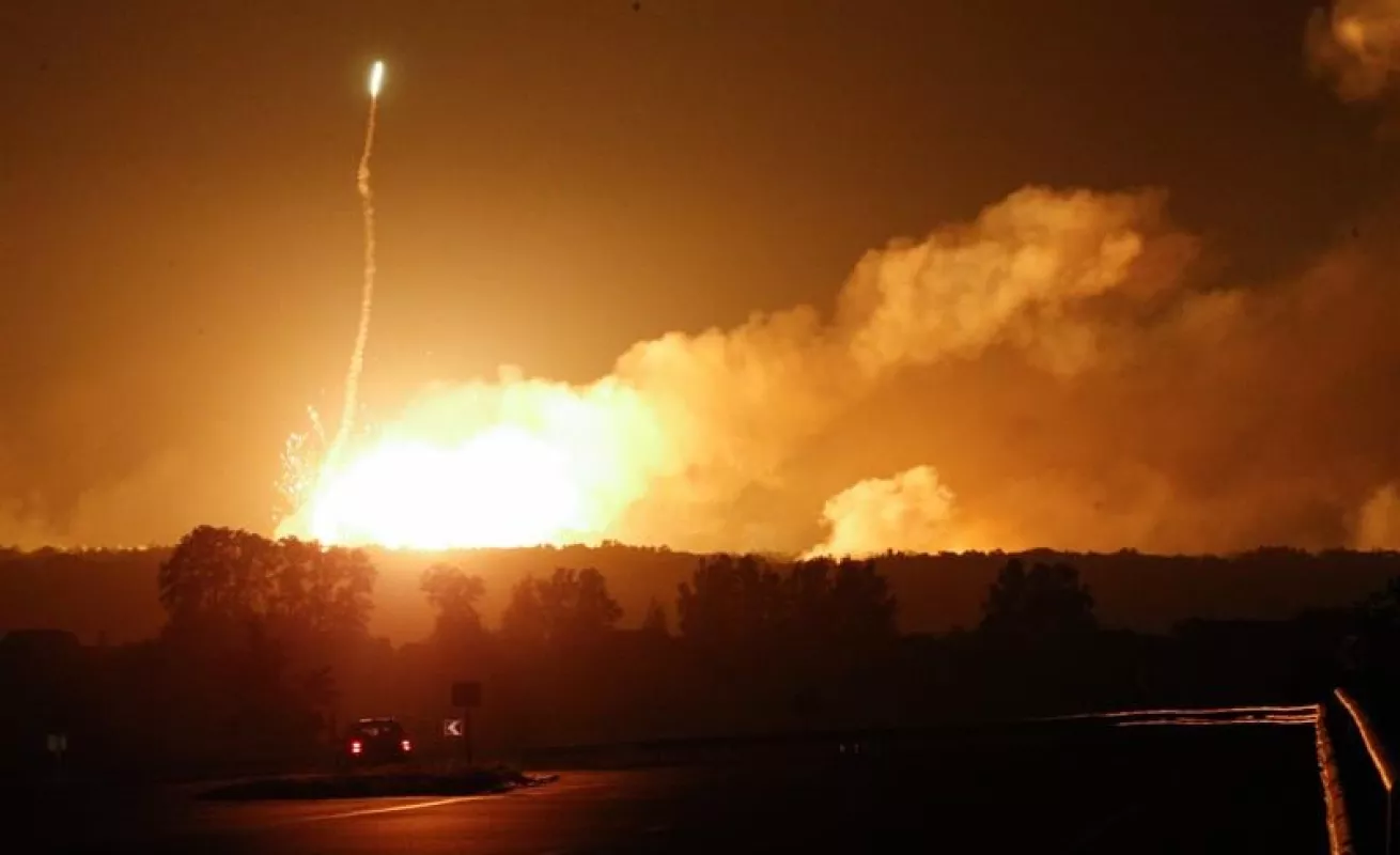 #GaleriaCri Estallido nocturno