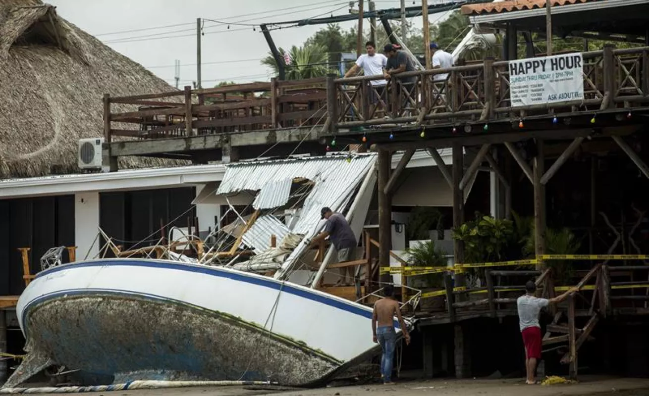 #GaleriaCri Tormenta Nate deja destrozos a su paso por Centroamérica