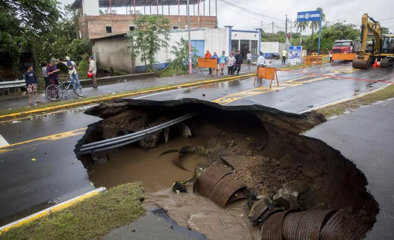 #GaleriaCri Tormenta Nate deja destrozos a su paso por Centroamérica