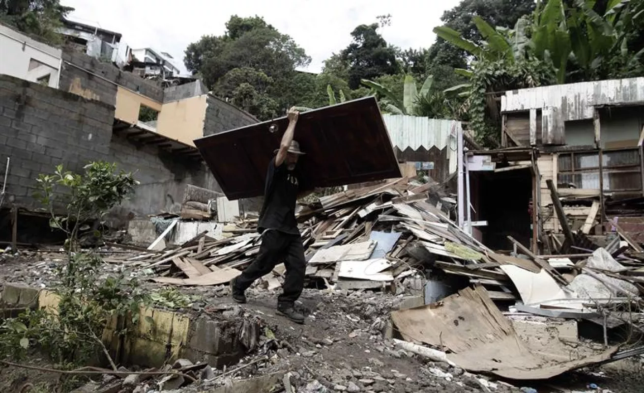 #GaleriaCri Tormenta Nate deja destrozos a su paso por Centroamérica