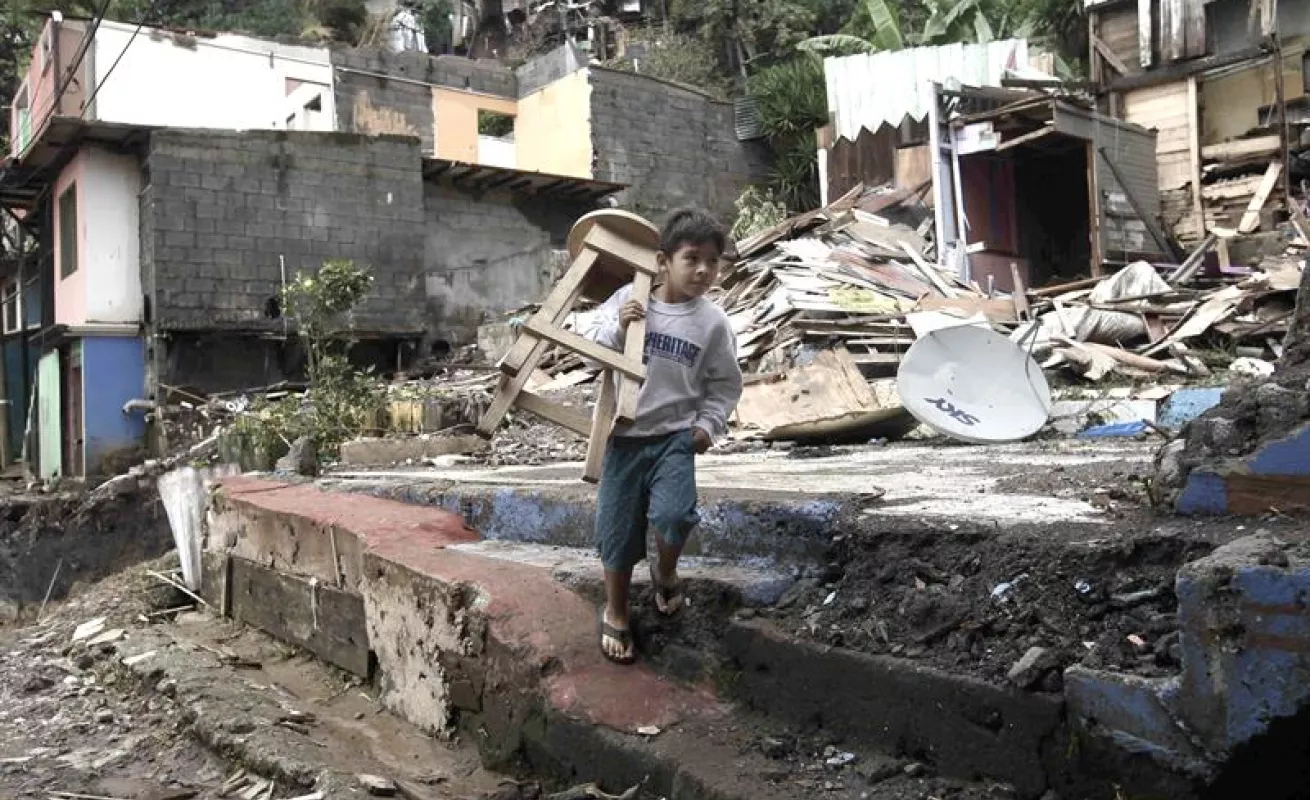 #GaleriaCri Tormenta Nate deja destrozos a su paso por Centroamérica