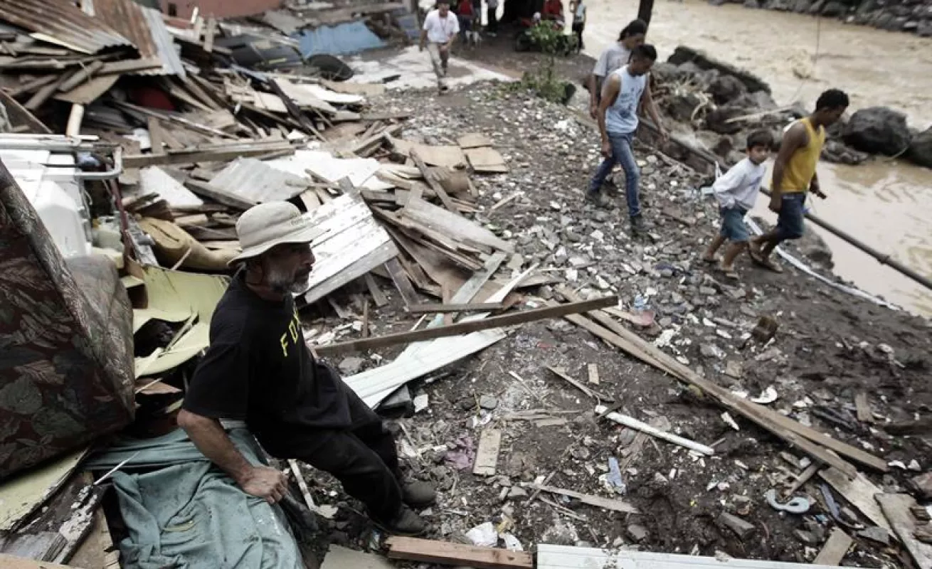 #GaleriaCri Tormenta Nate deja destrozos a su paso por Centroamérica