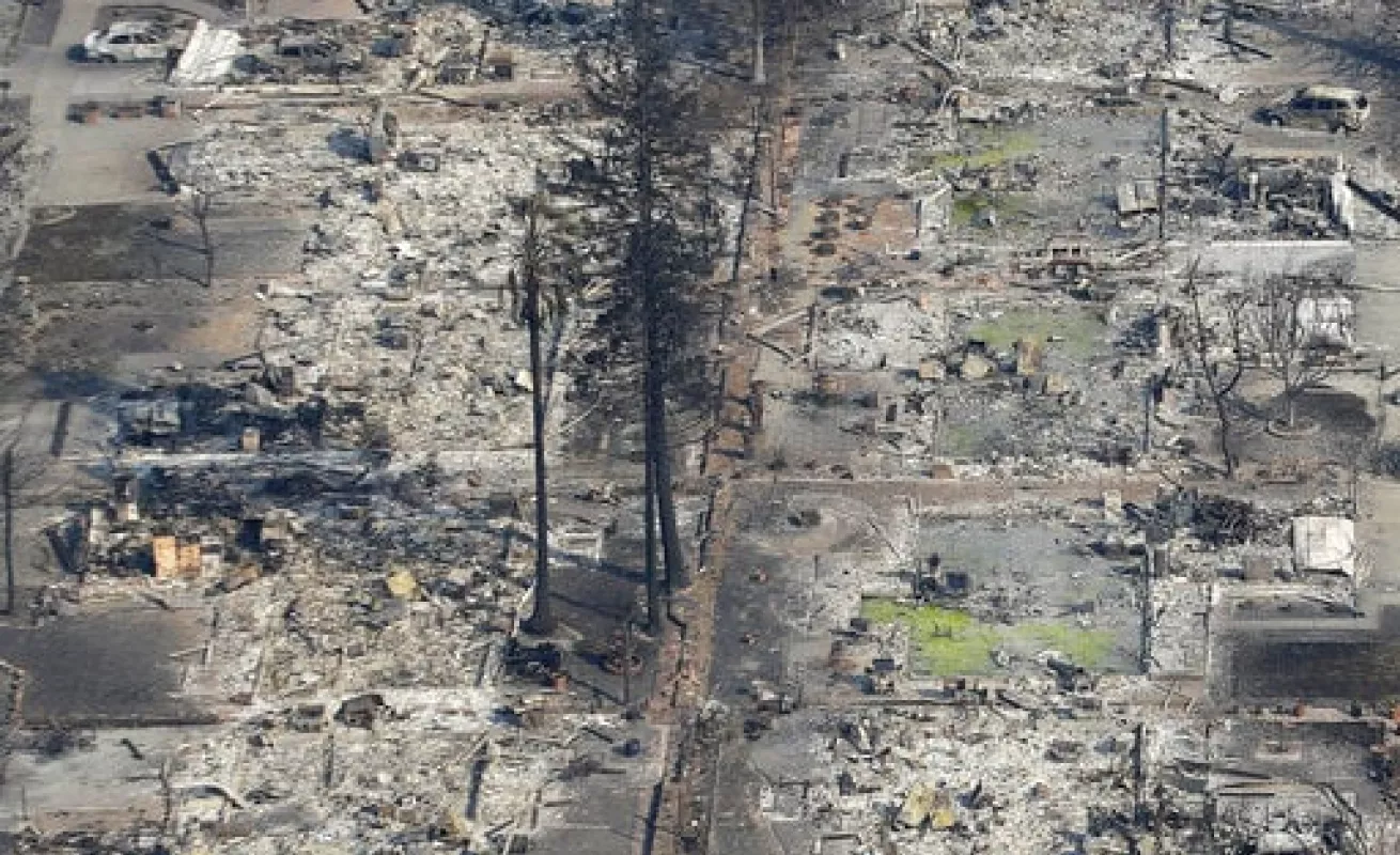 #GaleriaCri Impresionante devastación en California tras incendios