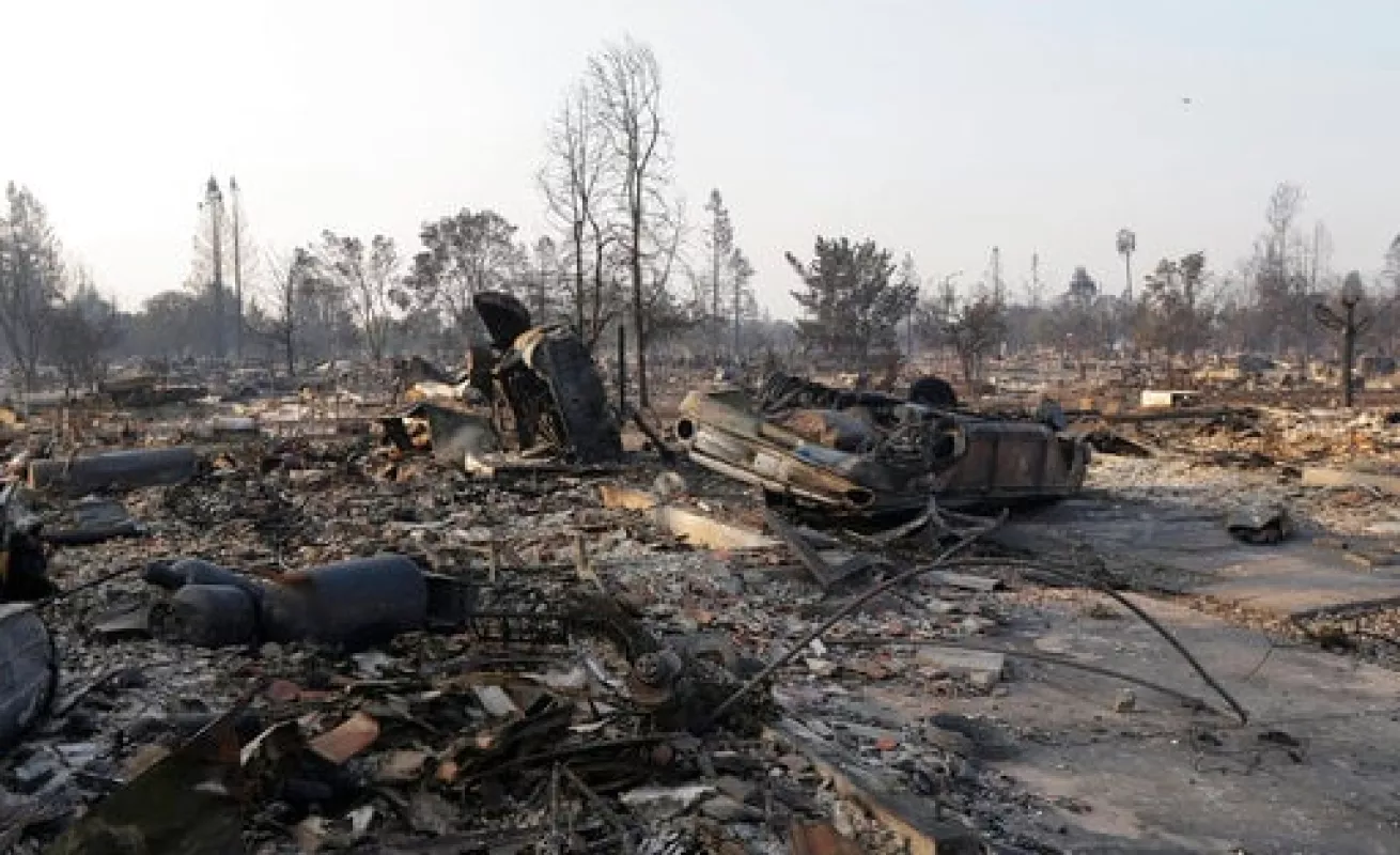 #GaleriaCri Impresionante devastación en California tras incendios