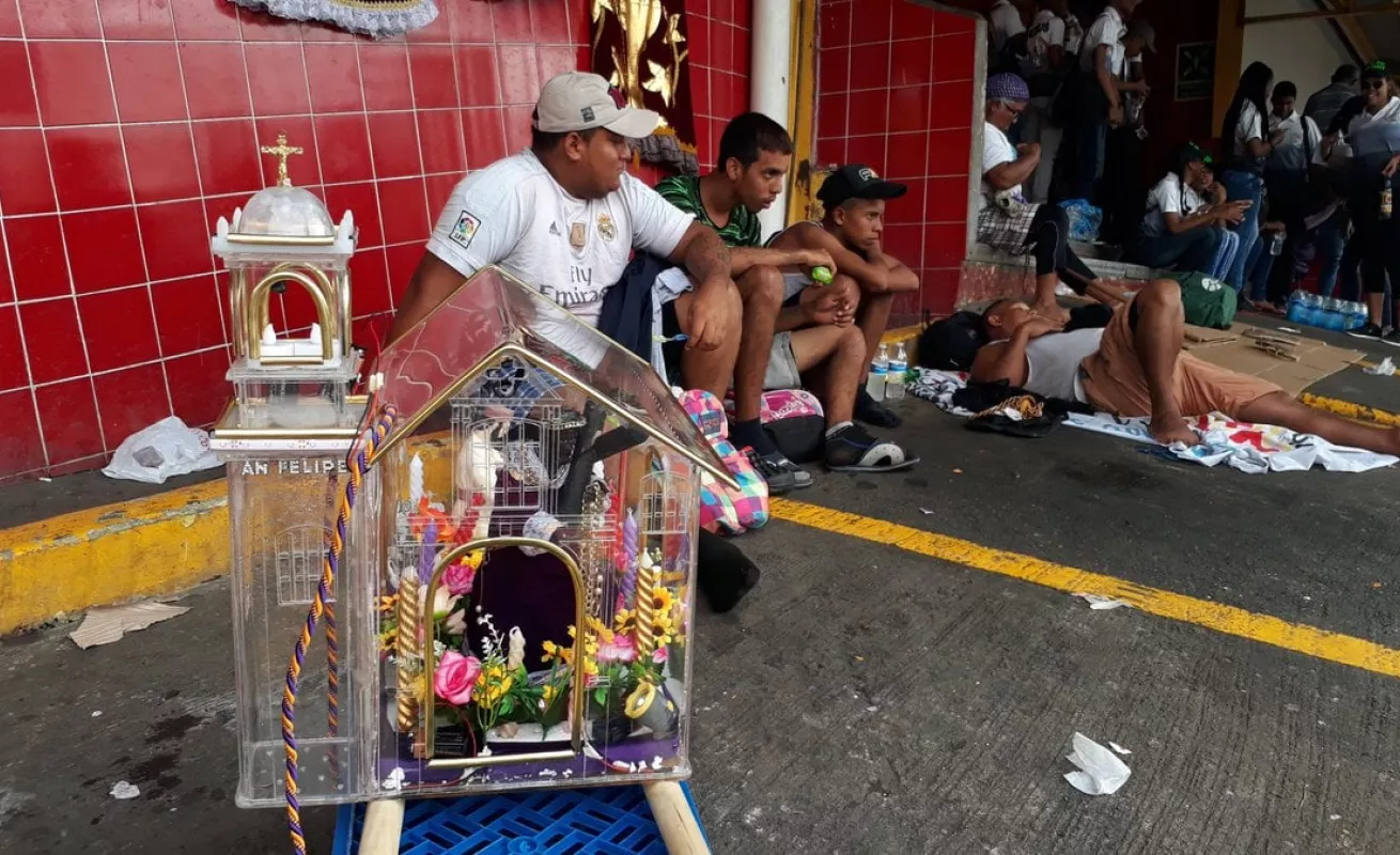 #GaleriaCri Rinden tributo al Cristo Negro de Portobelo