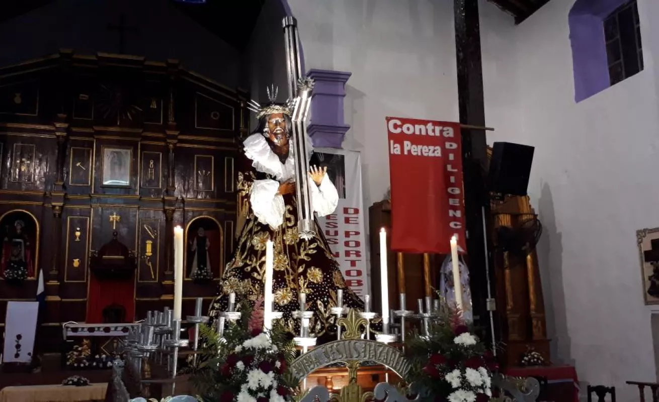 #GaleriaCri Rinden tributo al Cristo Negro de Portobelo