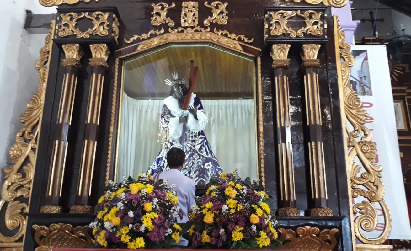 #GaleriaCri Rinden tributo al Cristo Negro de Portobelo