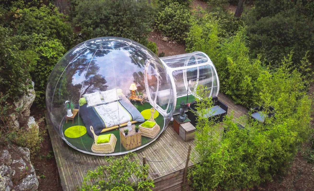 #GaleriaCri  Disfrutando de las "habitaciones burbuja"