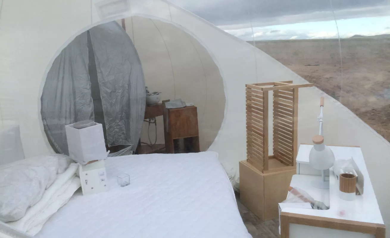 #GaleriaCri  Disfrutando de las "habitaciones burbuja"