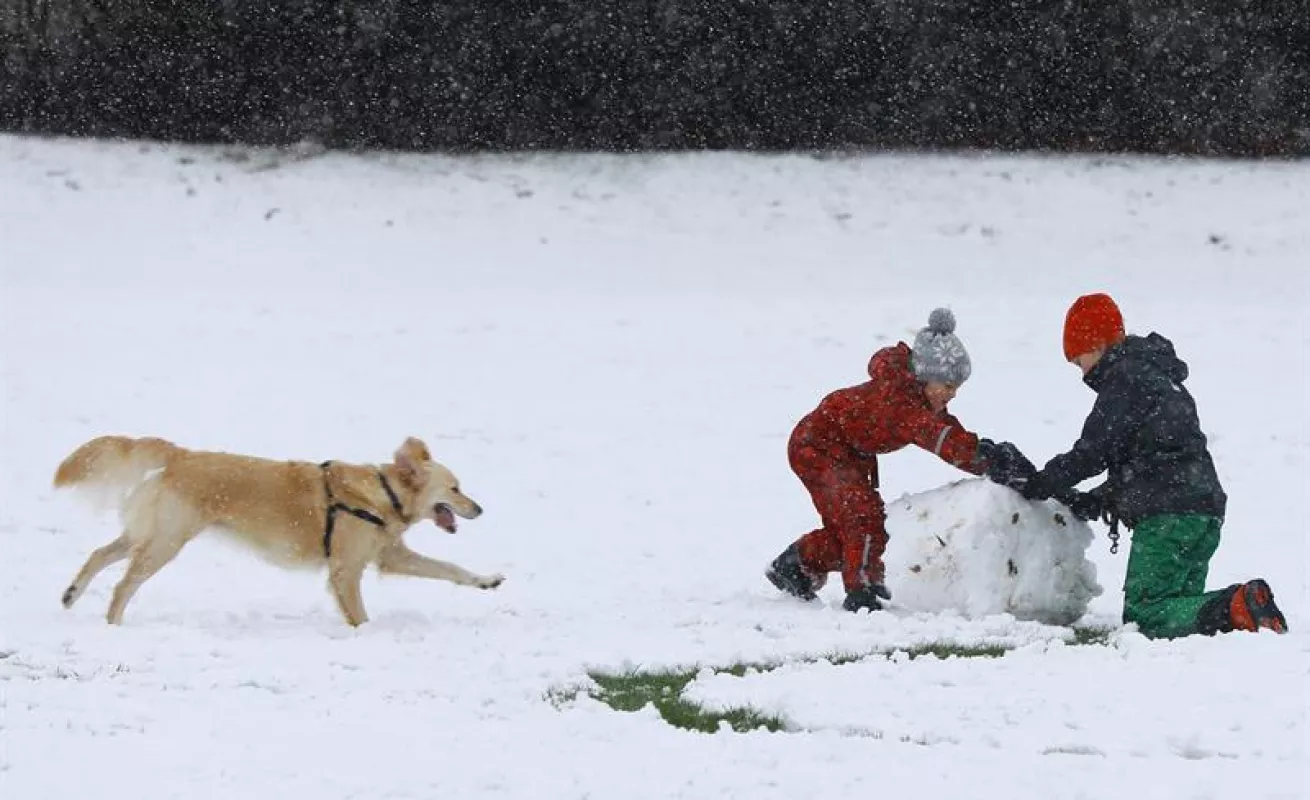 #GaleriaCri Nieve en diciembre