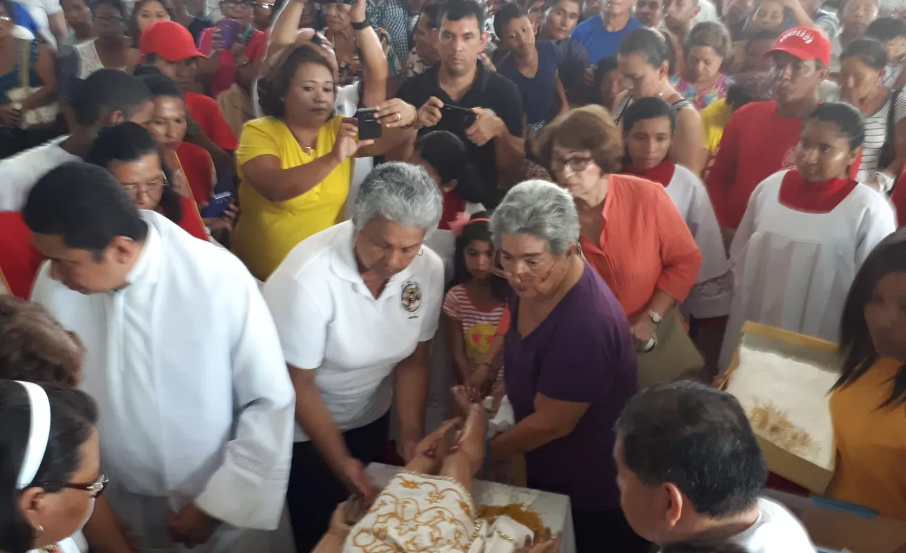 #GaleriaCri Lavatorio de los pies del Cristo de Esquipulas