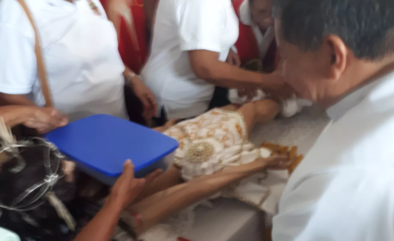 #GaleriaCri Lavatorio de los pies del Cristo de Esquipulas