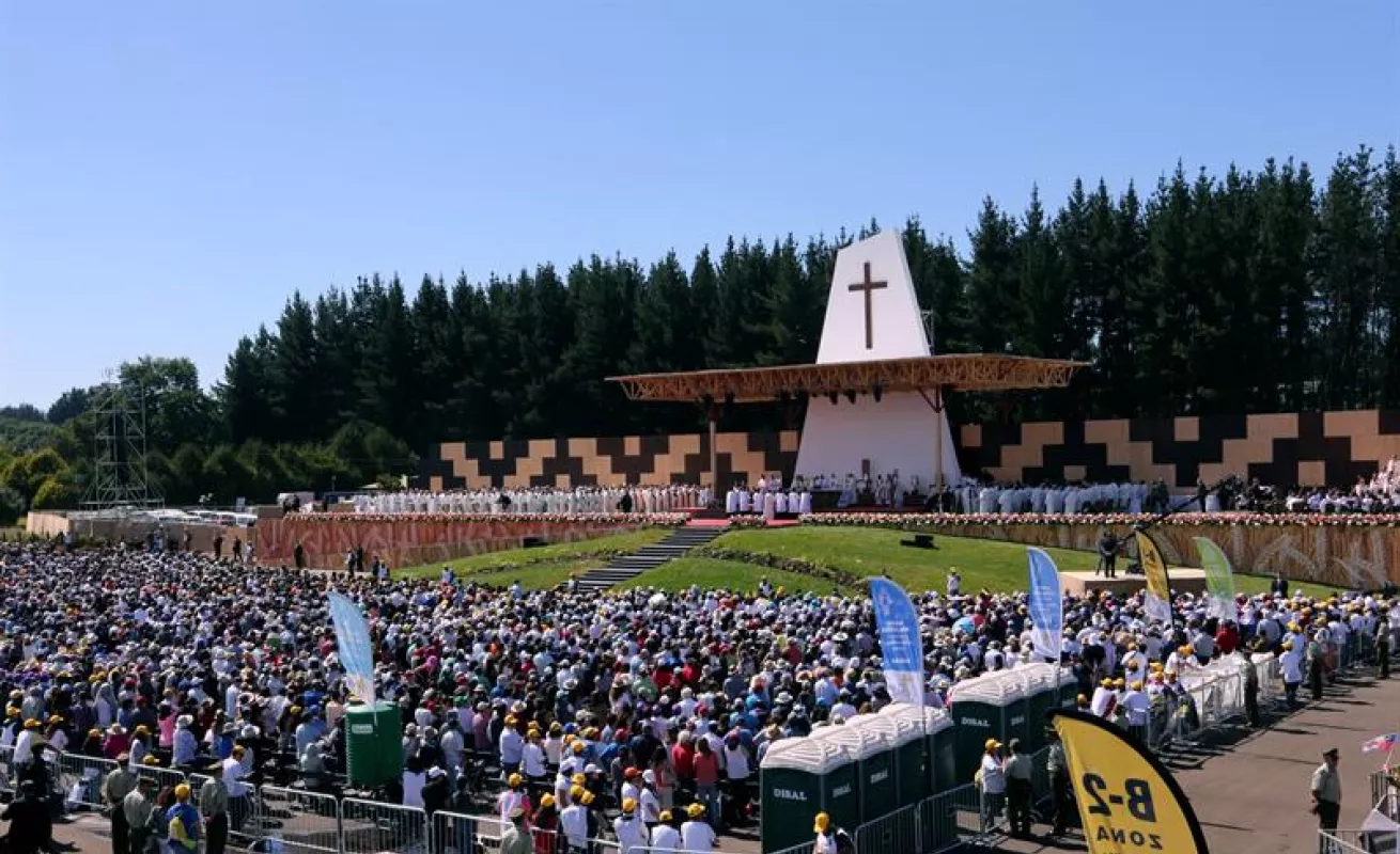 #GaleriaCri Papa Franciso en Chile