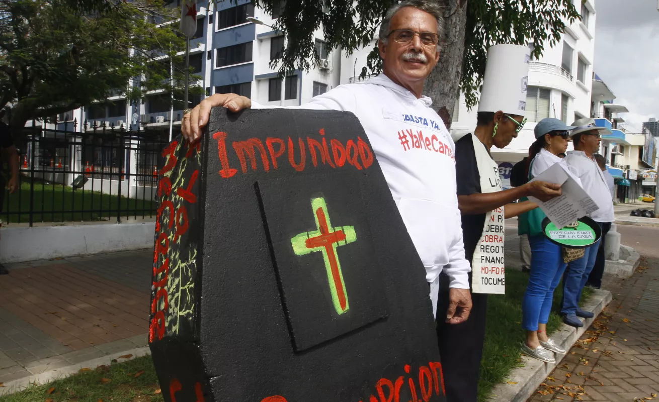 #GaleriaCri Panameños vuelven a alzar su voz contra la corrupción