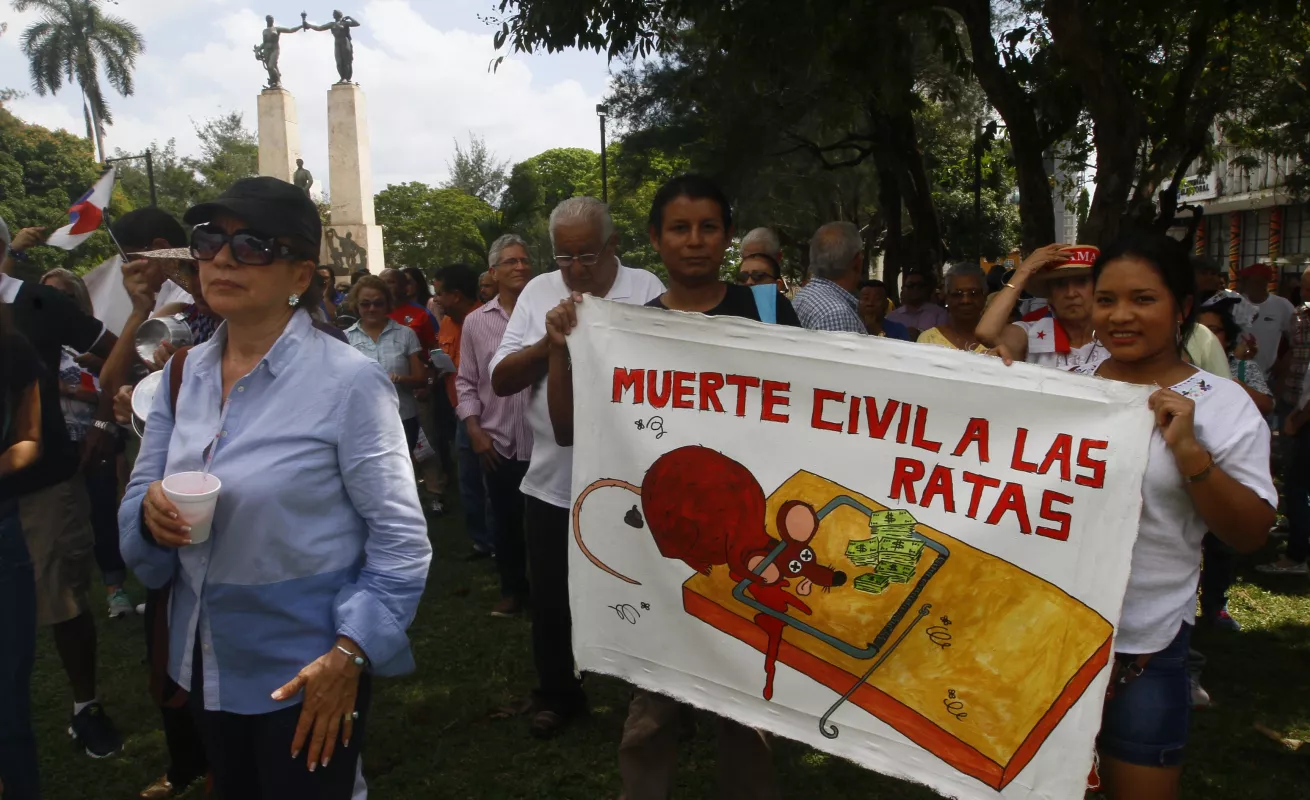 #GaleriaCri Panameños vuelven a alzar su voz contra la corrupción