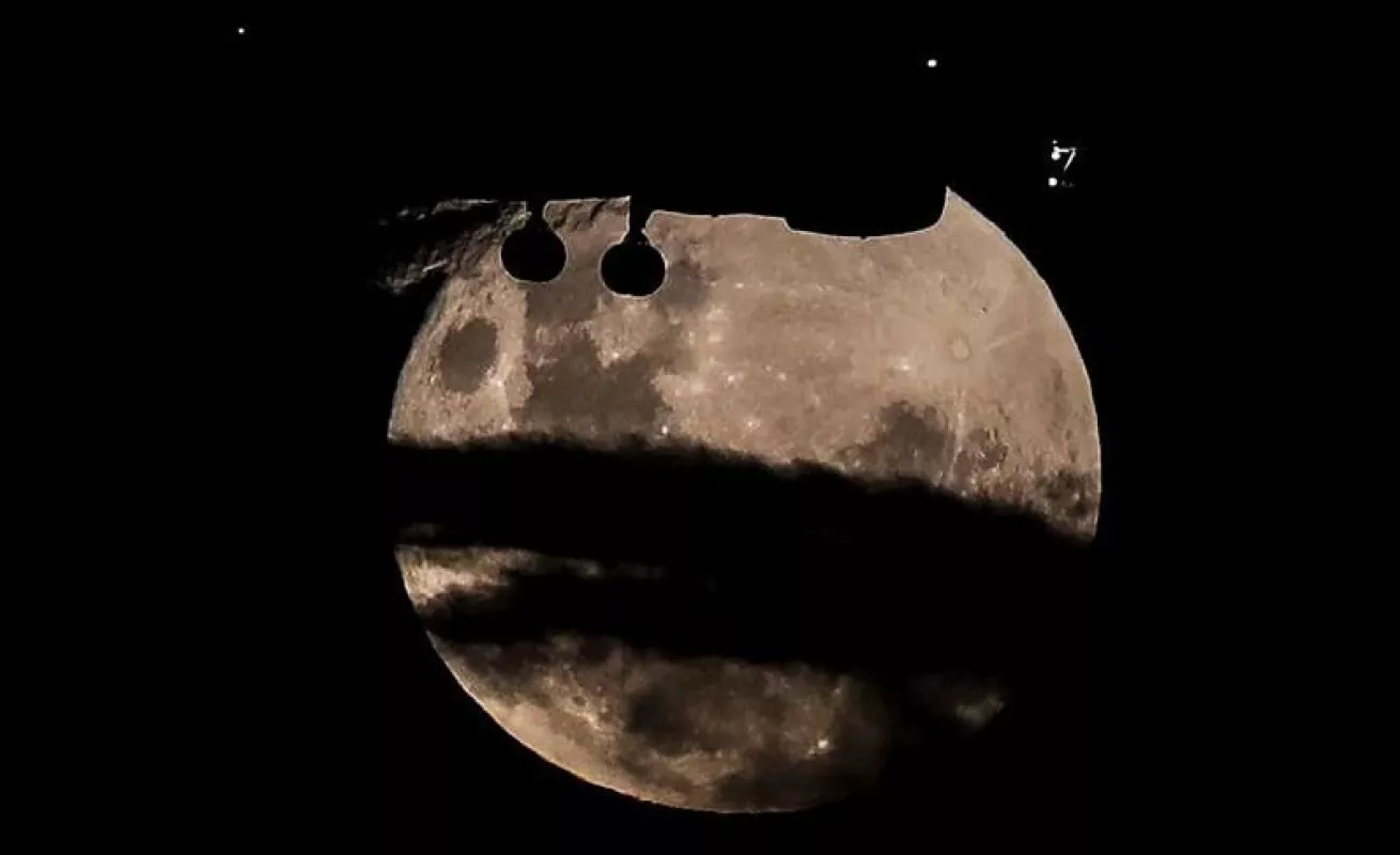 #GaleriaCri Superluna de sangre