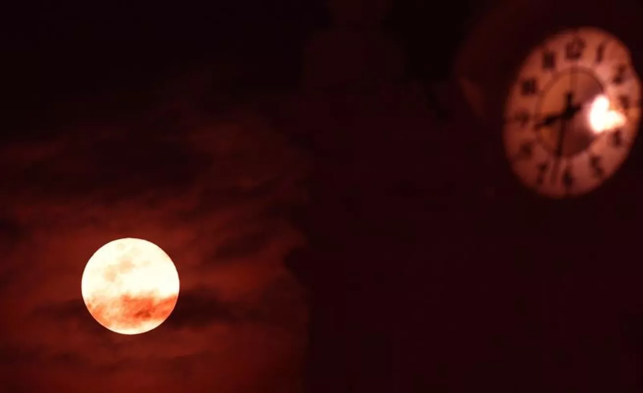 #GaleriaCri Superluna de sangre