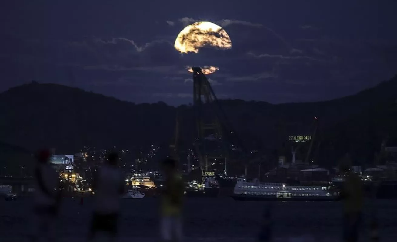 #GaleriaCri Superluna de sangre