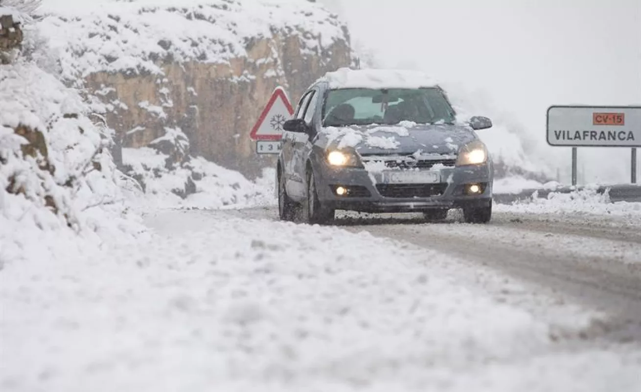 #GaleriaCri La nieve cubre Francia, España y Rusia