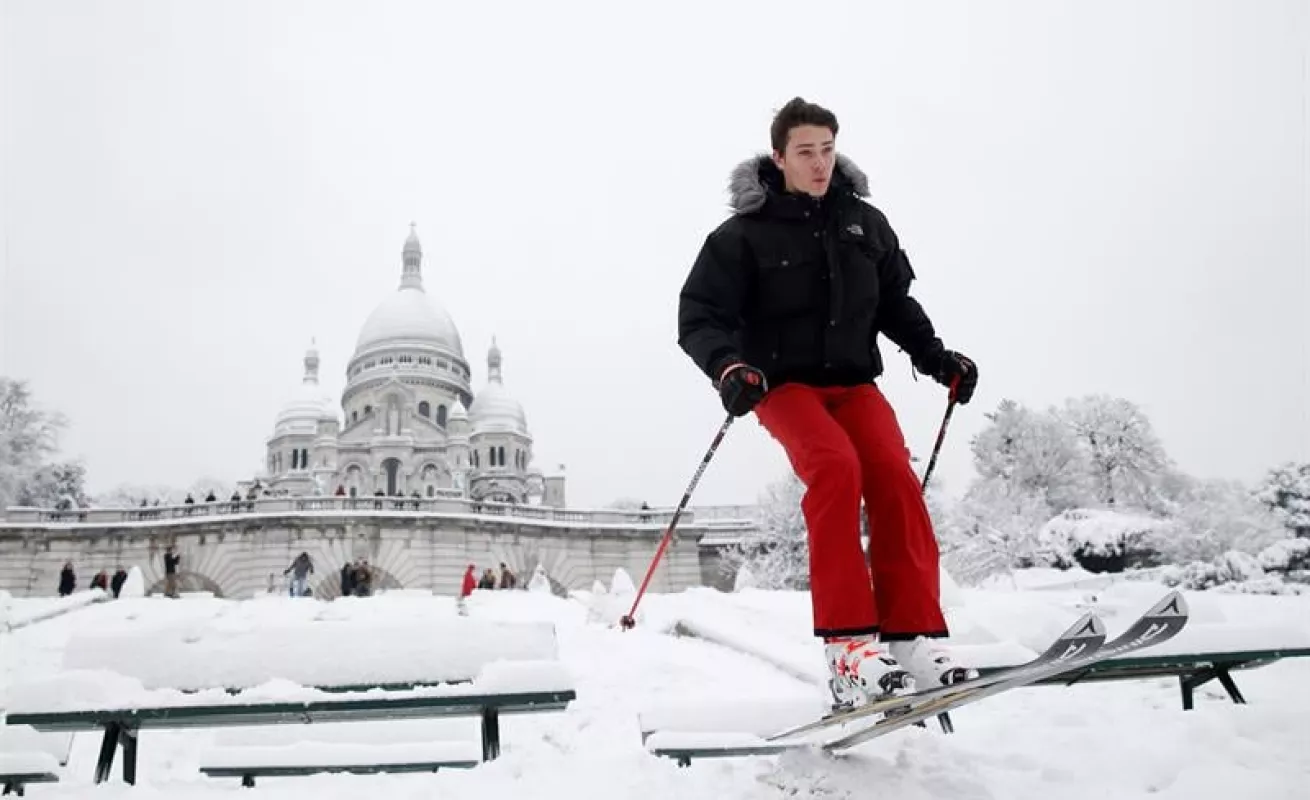 #GaleriaCri Disfrutando la nieve