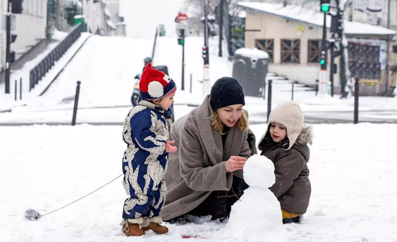 #GaleriaCri Disfrutando la nieve