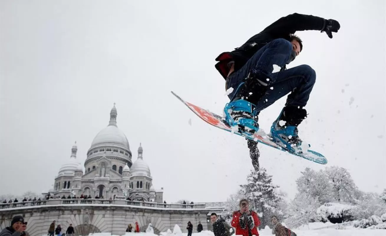 #GaleriaCri Disfrutando la nieve