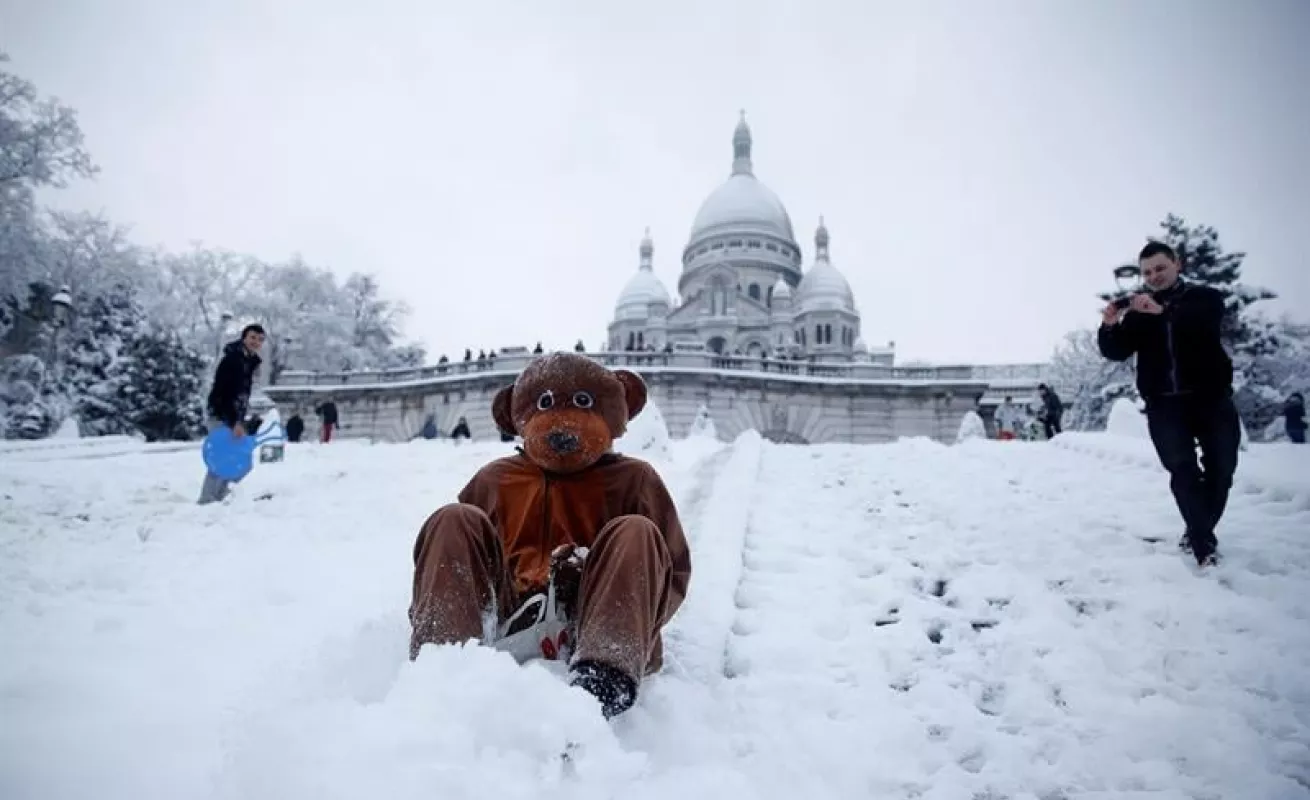 #GaleriaCri Disfrutando la nieve