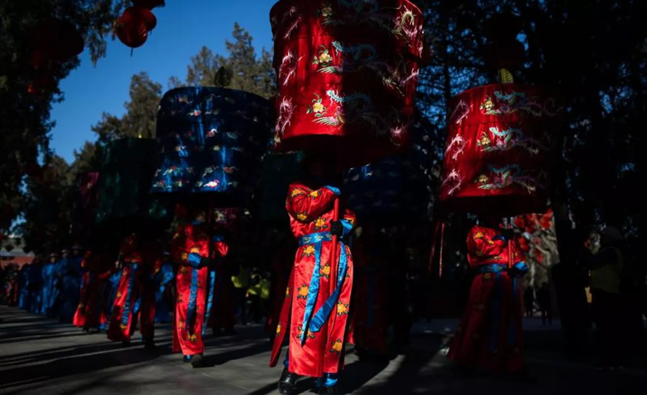 #GaleriaCri China recibe el Año del Perro con una explosión de color y espiritualidad