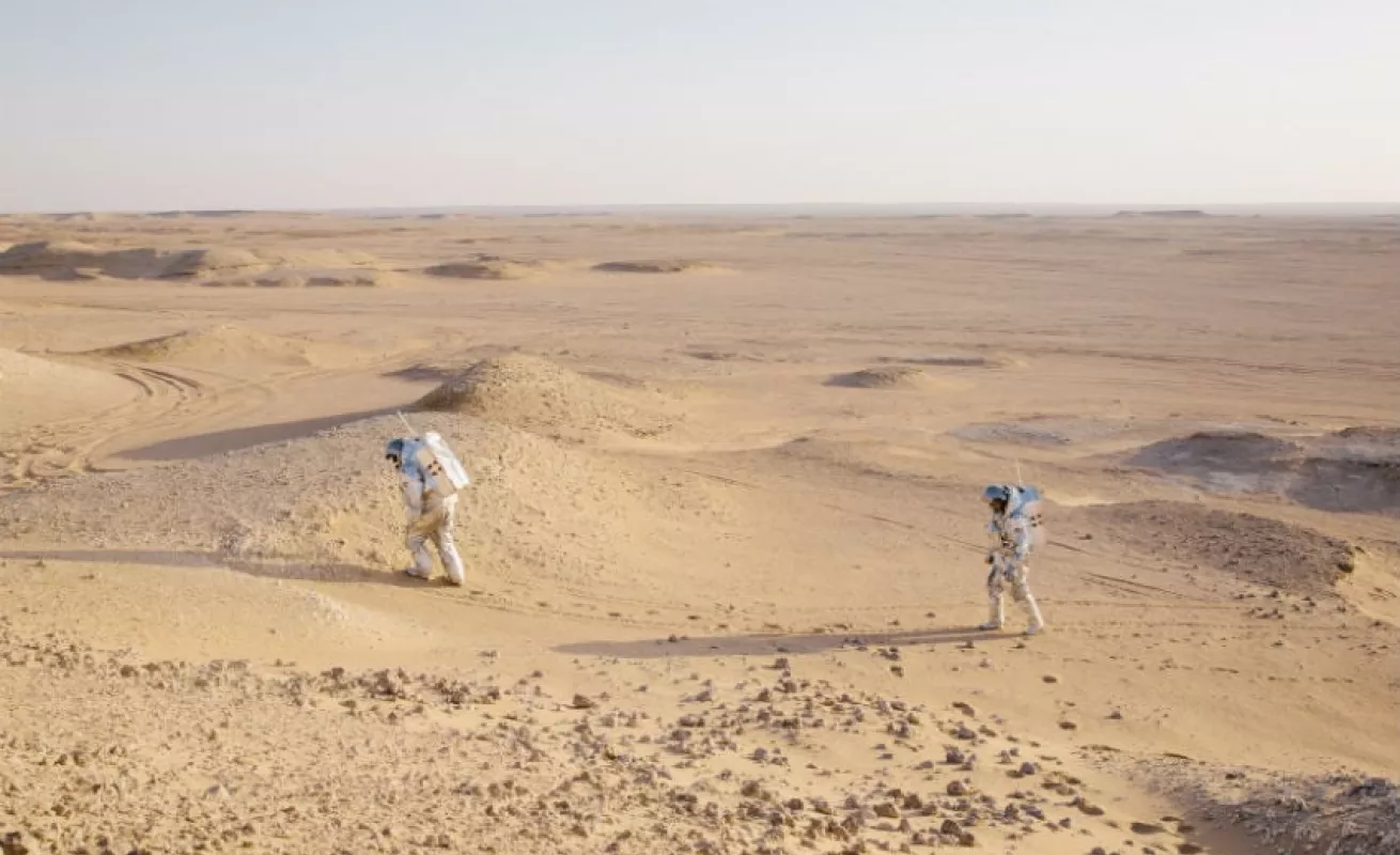 #GaleriaCri Pisando Marte en el desierto de Omán 