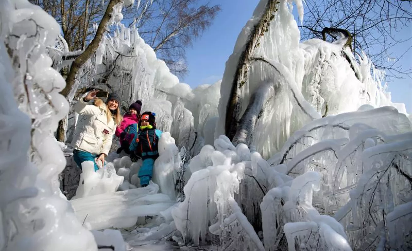 #GaleriaCri Ola de frío congela todo a su paso en Europa